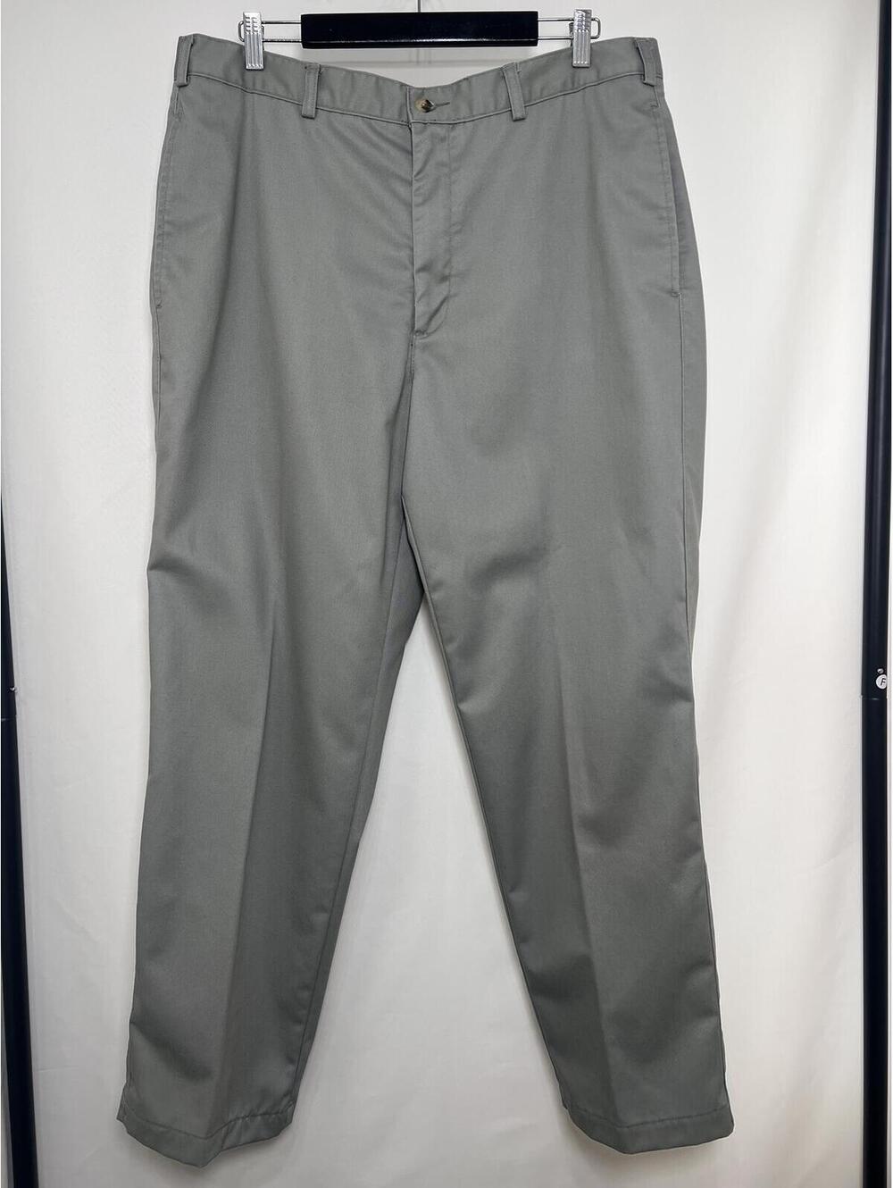 Haggar Chino Pants Gray Men's Size 38 x 30